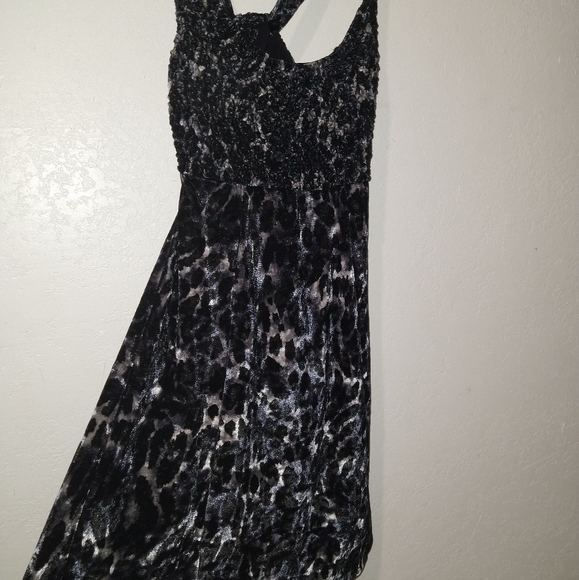 FREE PEOPLE Virgo Moon Velvet Mini Dress - Picture 10 of 10